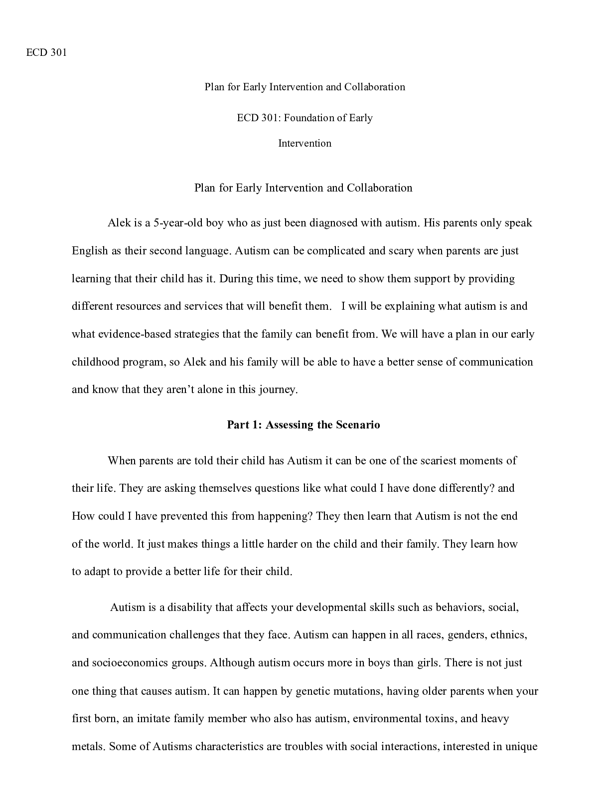 Preview image of ECD 301 Final.docx(1) document